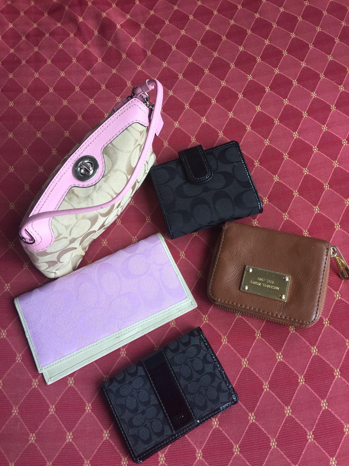 Coach mini purse, wallet & Michael Kors Wallet