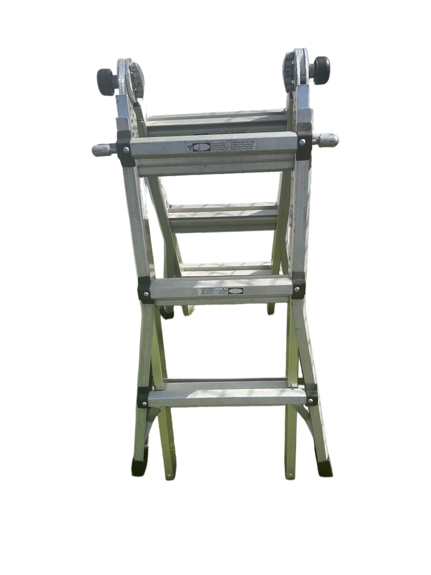 13 ft. Reach Aluminum Multi-Position Ladder, 300 lbs. Load Capacity, Type IA Duty Rating