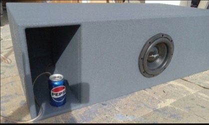 Custom huge port enclosure with subwoofers- see pictures