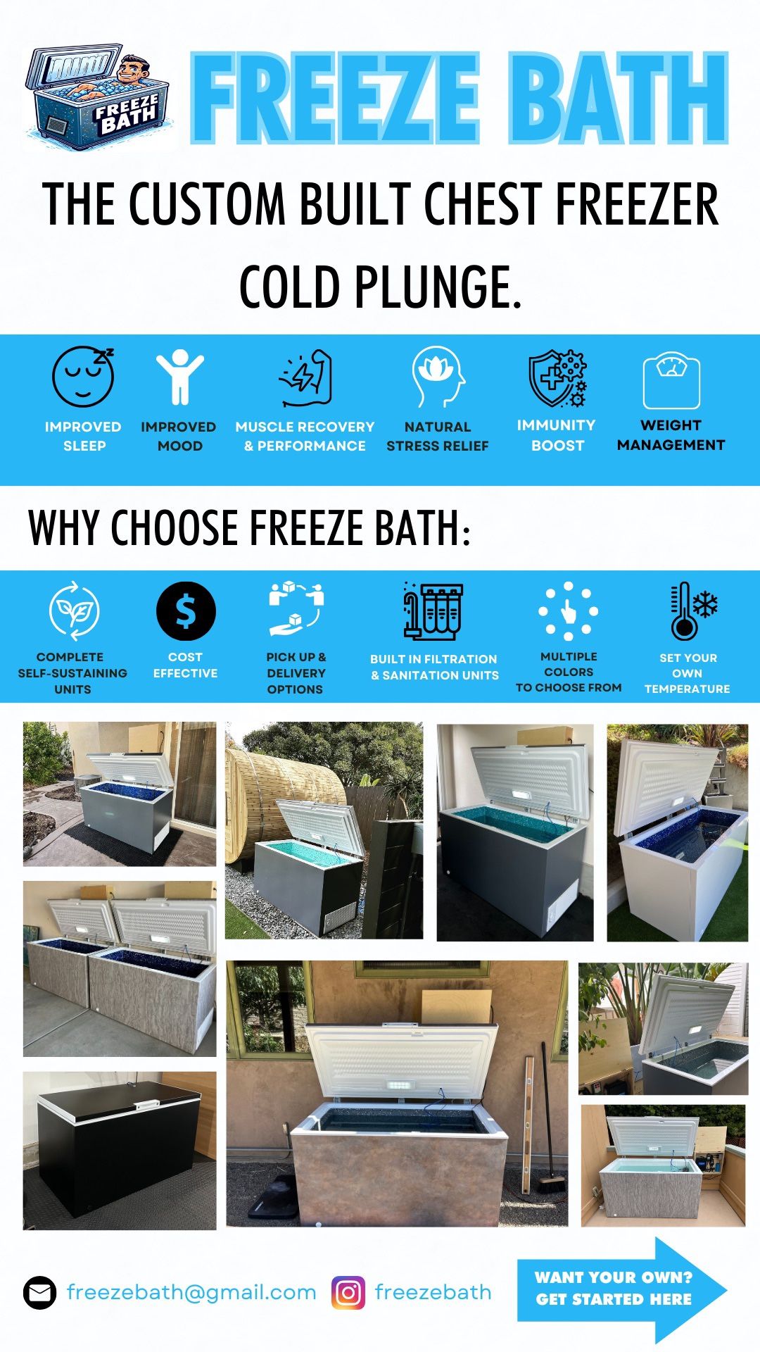 Cold Plunge Ice Bath