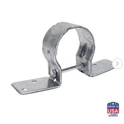 12-Gauge Galvanized Pipe Grip Tie 