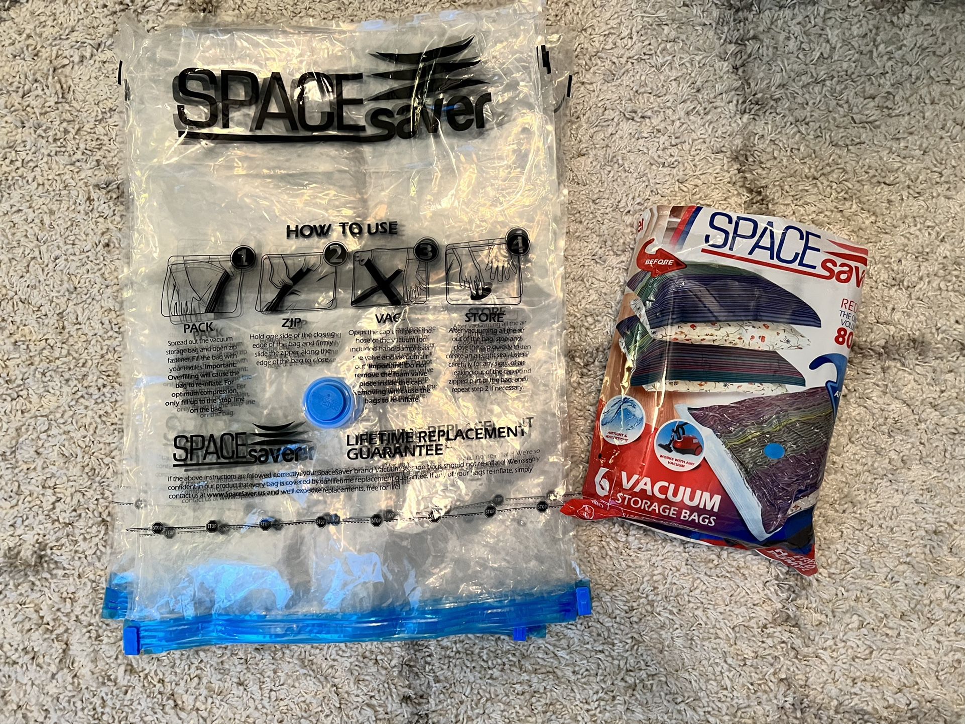 Jumbo Space Saver Vacuum Storage Bags