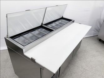 NSF Pizza Prep Table Refrigerator 71 ins PICL2
