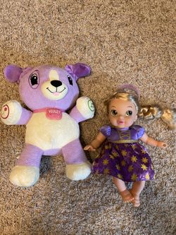 Toys.. toys...leap frog Violet/doll