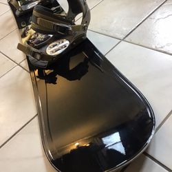 Snowboard Size 159 with Large Bindings
