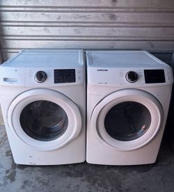Samsung Washer And Electric Dryer Matching Set
