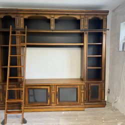 Book Case Entertainment Center