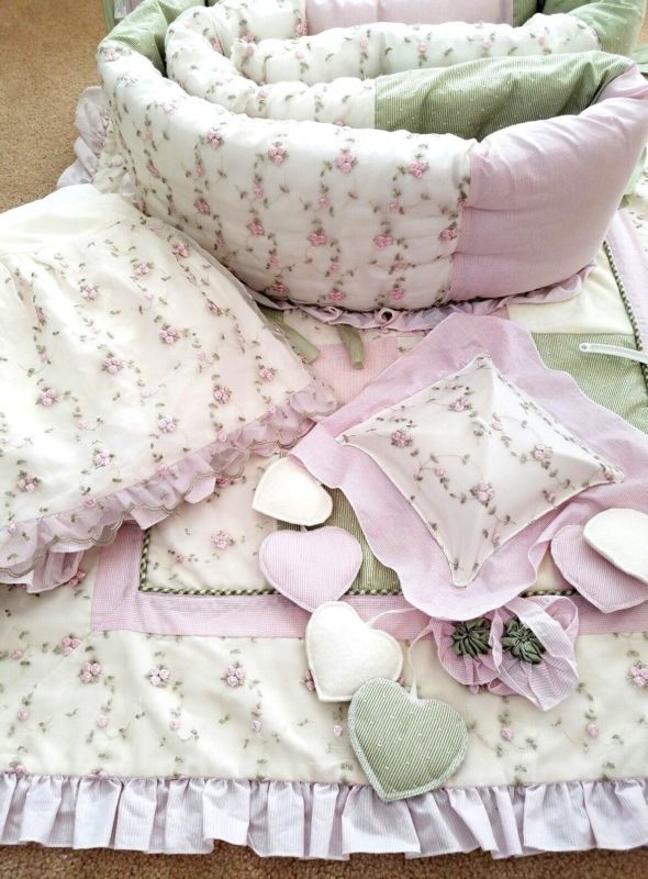 Glenna Jean Chloe crib bedding 10+ pieces