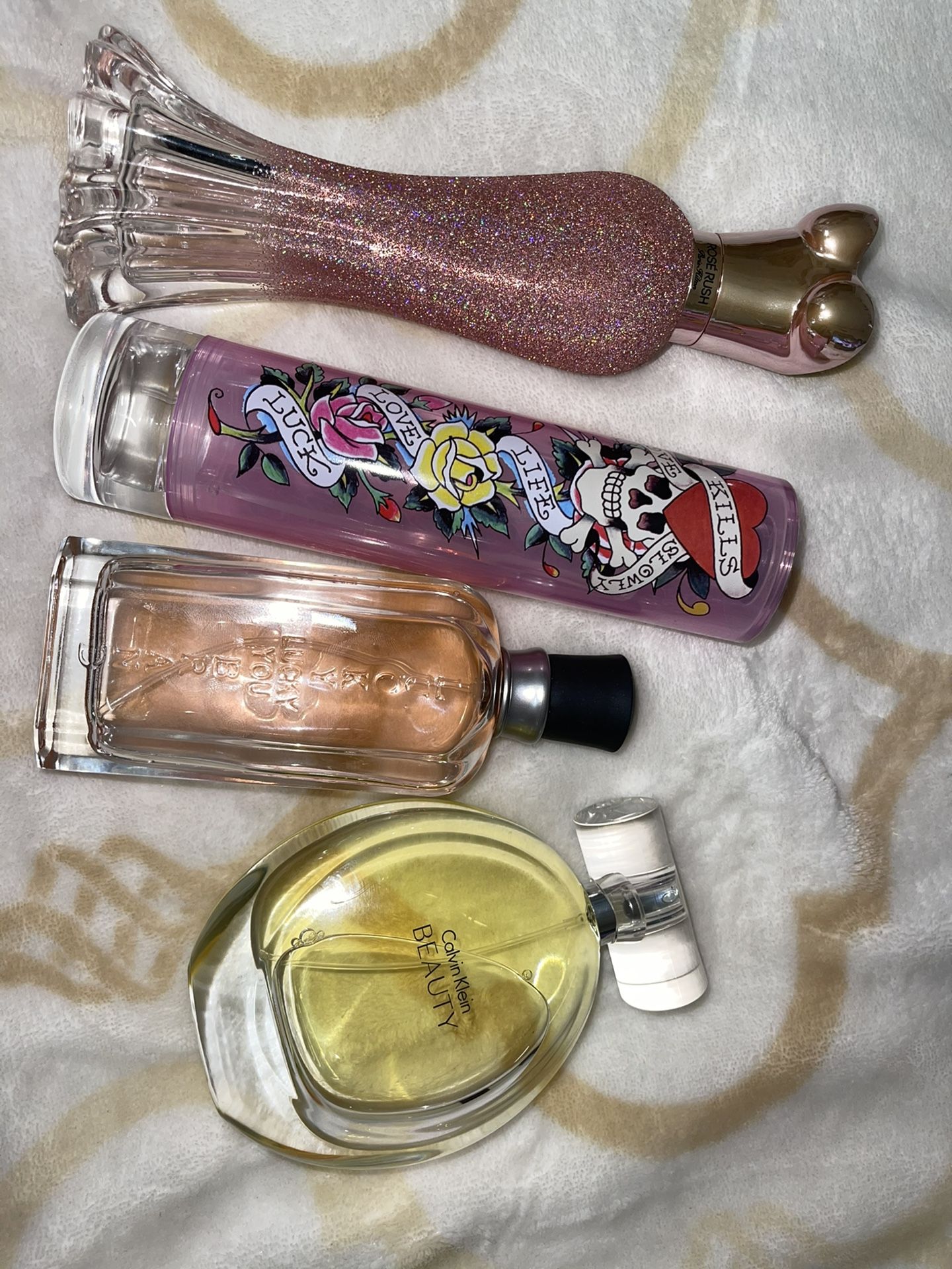 Perfume Paris Hilton, Ed Hardy, Calvin Klein, Lucky Brand 