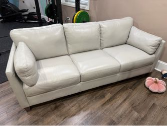 Leather sofa