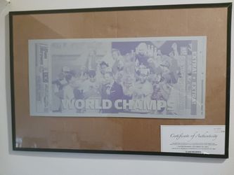 Press Plate 2011 World Series