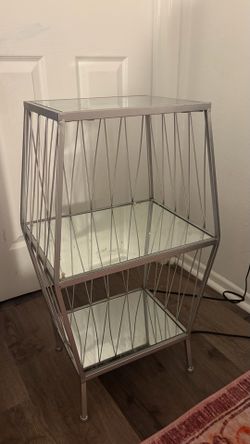 Mirror side table