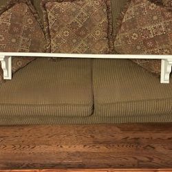 White shelf