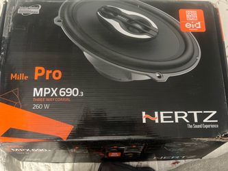 Hertz Mille Pro MPX 690.3 Car Speakers