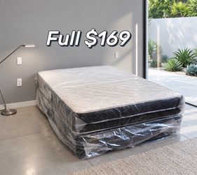 Full Bed Set $169 | Brand New