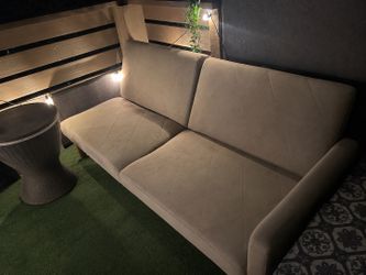 Gray Futon Couch / Sofa Bed – $100 OBO