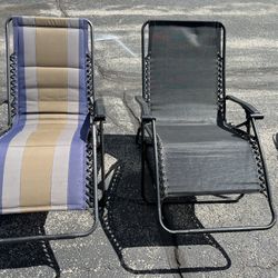 Pair Of Gravity Chairs 