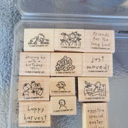 Stampin Up Loads Of Love Rubber Stamp Set