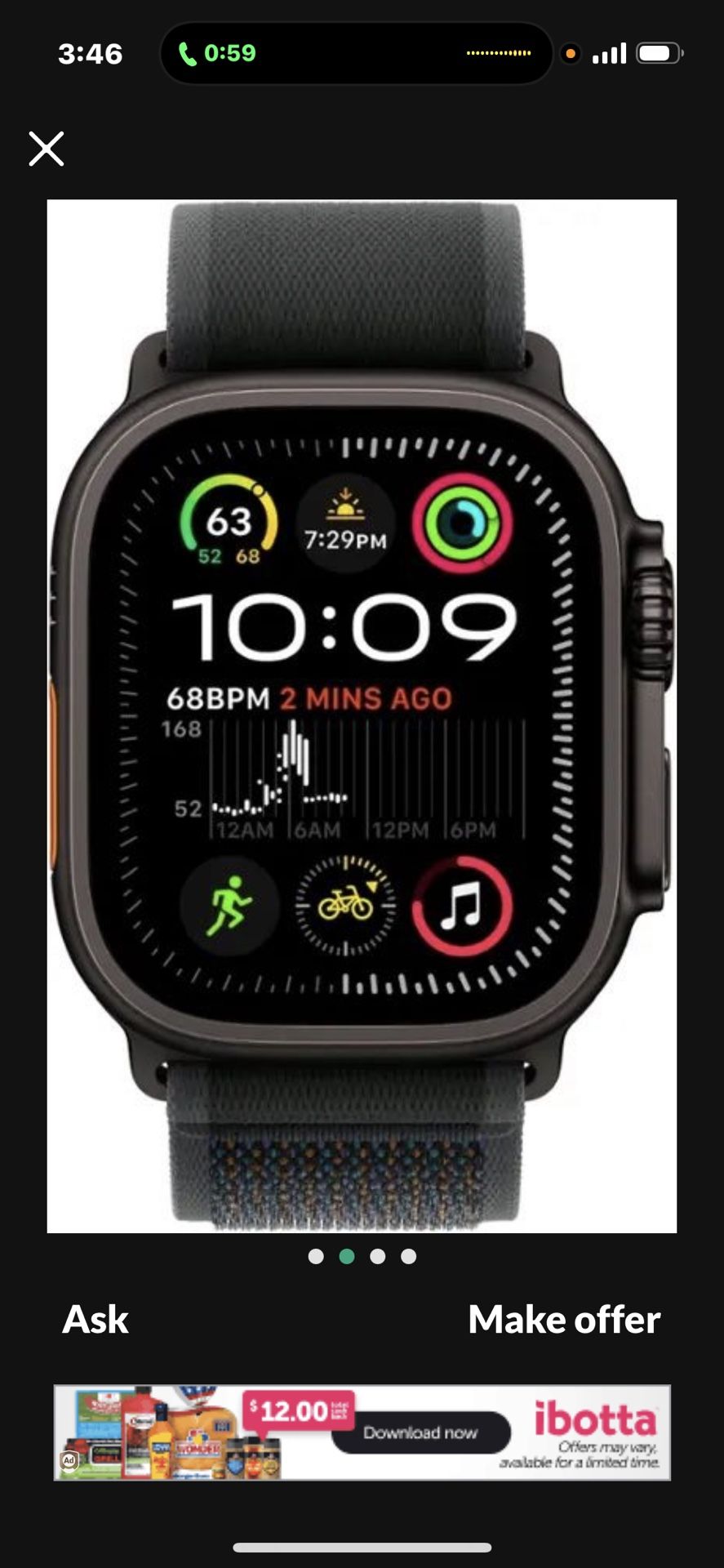 Ultra 2 Apple Watch Like New