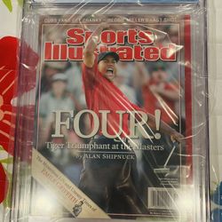 9.2 Graded Tiger Woods Sports Illustrated Magazine