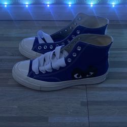 Cdg Blue Converse 