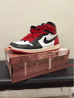 JORDAN 1 BLACK TOE REIMAGINED