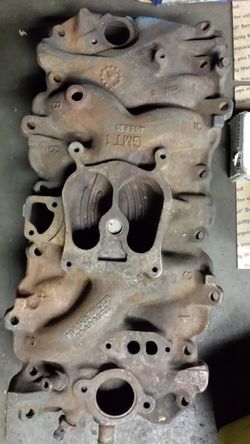 BBC 454 cast iron intake