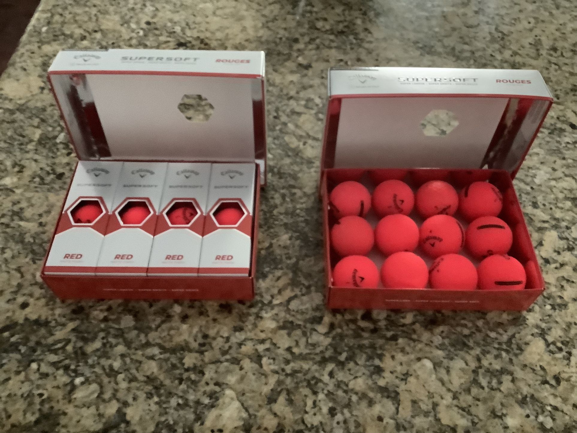 Callaway Supersoft Red 12 Pk $20 Each