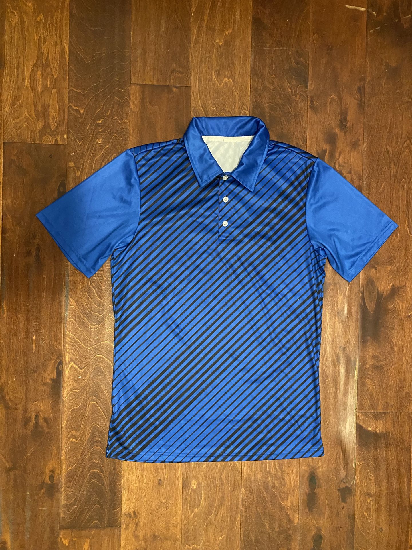 Golf Polo T-Shirt S Blue