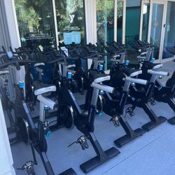 Precor Rally Spin Bikes