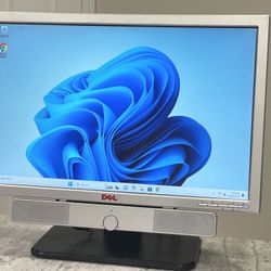 Dell Computer Monitor With Stereo Speakers