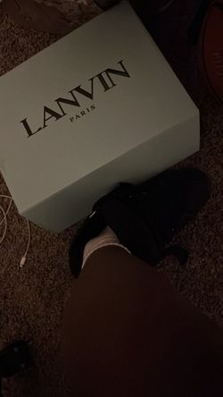 Black Lanvin us 11