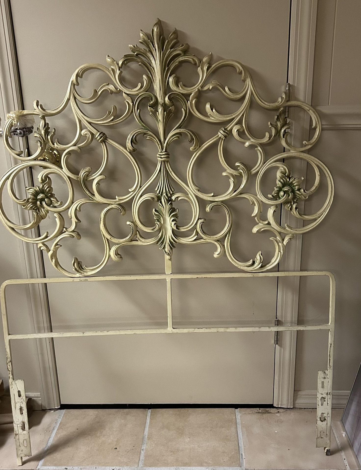 Antique Wrought Iron Twin Headband