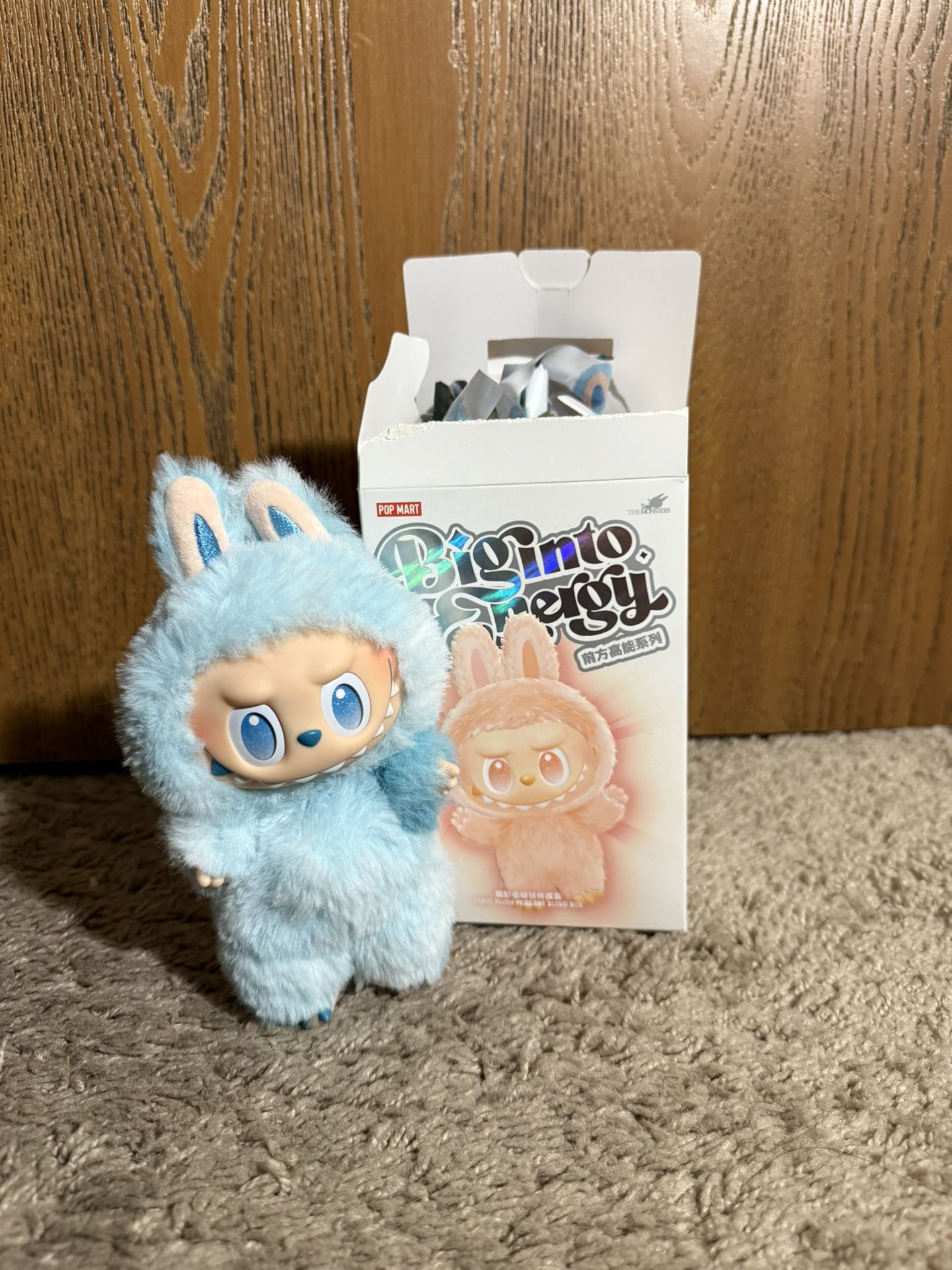 Labubu Big Into Energy Blue Hope