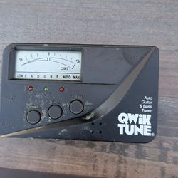 Quick Tune Auto Guitar and Bass Tuner