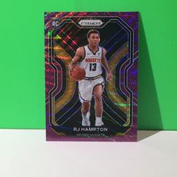 Rj Hampton Prizm Purple Wave Rookie Card 
