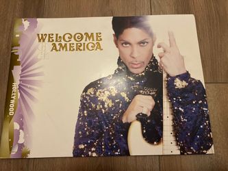 Prince! Welcome 2 America tour book