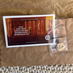 2020 West Point Special Edition Reverse Proof Jefferson Nickle