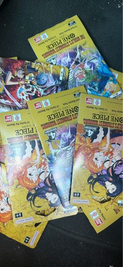 One Piece Card Game Booster Sleeves