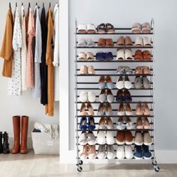 10 Tier Metal Shoe Rack