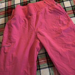 Extra large pink scrubs