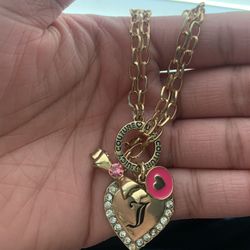 Juicy couture charm bracelet 