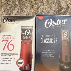 New Oster Barber Clippers(set)