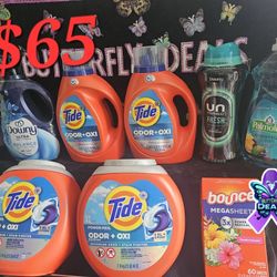 Tide & Downy Bundle $65