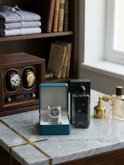 Original Automatic Watch + FREE Perfume – Luxury Gift Set