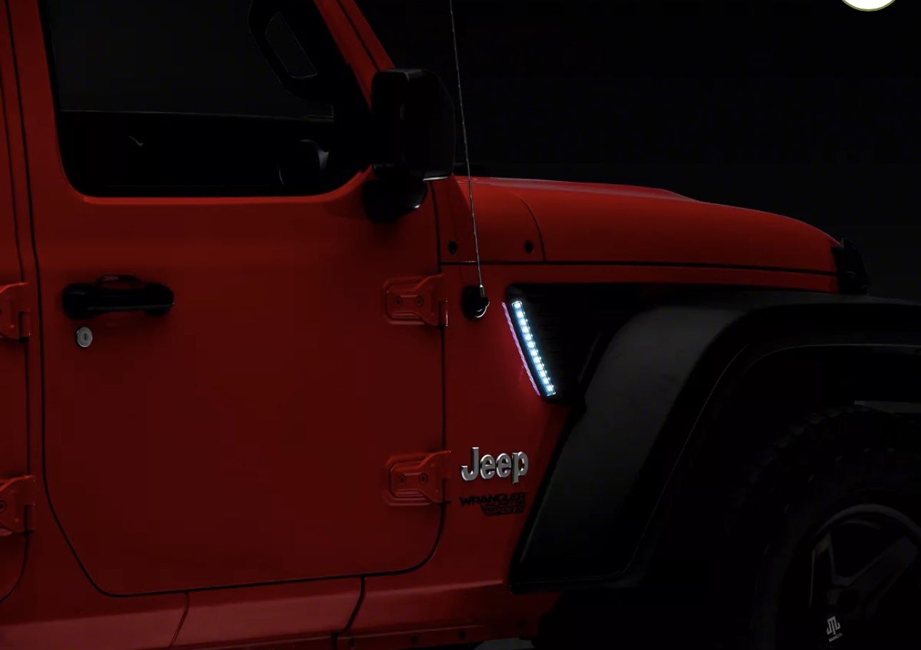 Jeep LED Fender Vent Courtesy Light 