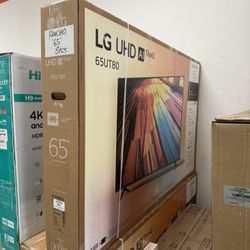 65” LG UT8000 4K HDR SMART TV