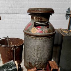Old Milk Can