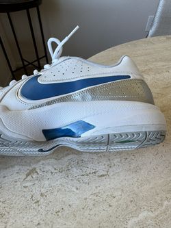 NIKE AIR COURT MO IV‎ 429776-104 WHITE/BLUE-NEUTRAL GRAY Size 9 Nike Air Court Mo 4 Men main image 4