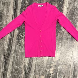 Pink Cardigan Medium